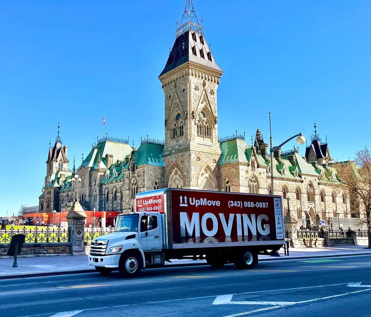 Camion de déménagement UpMove Gatineau